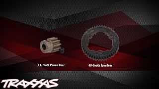 Gearing Setup  Traxxas Support [upl. by Johns103]