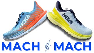 Hoka Mach 5 140 vs Hoka Mach 4 89 [upl. by Bihas141]