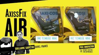 AXISSFIX AIR Nominé Prix Innovation Sécurité routière 2017 [upl. by Suivat779]