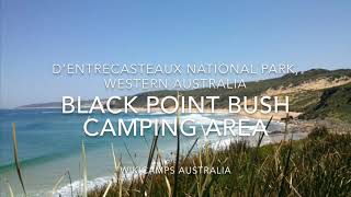 Black Point Bush Camping Area  DEntrecasteaux National Park Western Australia Australia [upl. by Eiuqnom]