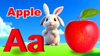 A for apple b dor ball c for cat d for dog abcd alphabet Cartoon video aforapple song hindi Video [upl. by Adlev]