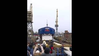 Russia Rolls Out NuclearPowered Icebreaker Chukotka [upl. by Justino]