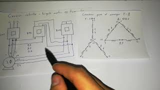 Conexión estrella triangulo motor 12 terminales [upl. by Tonye510]