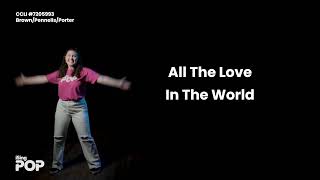 All The Love In The World  taken from iSingPOP 6 Preview [upl. by Doak]