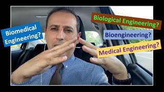 Biological Engineering Bioengineering Medical Engineering vs Biomedical Engineering BME101 007 [upl. by Irrahs]