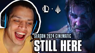 TYLER1 REACTS TO STILL HERE  SEASON 2024 CINEMATIC [upl. by Benisch]