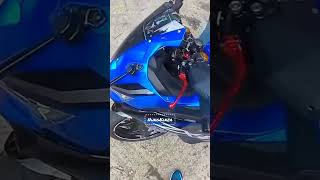 ZX25R BRU BELI HANCUR GARA2 LWAN ARAH UDH SALAH NYOL0T shortvideo viralvideo motovlog [upl. by Nyliret]