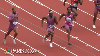 Kenny Bednarek SURGES to win men’s 200m at Prefontaine Classic  NBC Sports [upl. by Anayra215]