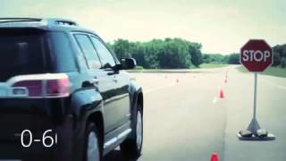 GMC Terrain 2013 MY Acceleration Test 060 mph  67 seconds [upl. by Latrena]