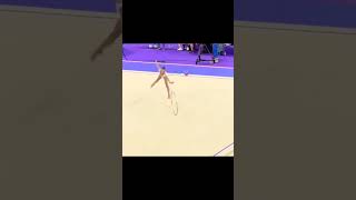 Sitiliana Nikolova Hoop olympicgymnastics competition rhythmicgymnasticshoop paris2024 [upl. by Derwin]