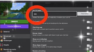 666 Seed Spawn in Minecraft [upl. by Anialem]