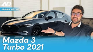 Por fin llegó el Mazda 3 TURBO  Datos y opinión [upl. by Ennayhs]