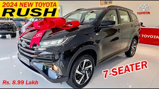 TOYOTA LAUNCH 7 SEATER COMPACT SUV RUSH IN INDIA 2024 🤩 NEW DETAILS [upl. by Enywtna]