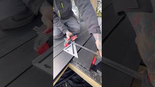 How To Fix Bowed Deck Boards ROOFING SQUARE deck hacks shorts [upl. by Constance462]