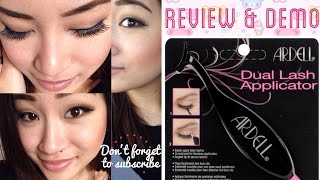 How to Use Ardell Dual Lash Applicator  Review Demonstration 2020 💄 [upl. by Neira]