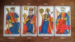 les lames mineures du tarot de marseille les Reines [upl. by Ciredec394]