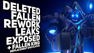 Deleted Fallen Mode Update Leaks EXPOSED  Fallen King is being Replaced  TDS Leaks amp Speculation [upl. by Erlinna]