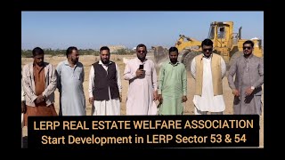 LERP Development Start in Sector 53 and sector 54 by Union LERP Real Estate Welfare Association [upl. by Eynobe22]