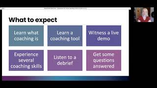 Power of CoActive Coaching Demo amp Debrief [upl. by Earaj929]