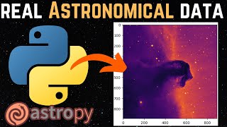 Create real astronomical images using Python FITS files explained [upl. by Riella]