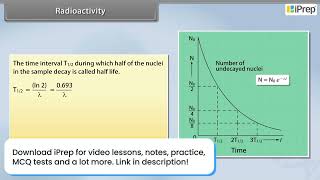 Radioactivity II  Nuclei  Physics  Class 12th iPrep [upl. by Arrac663]