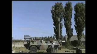 LMT16 Comrod Heavy Duty Automated Telescopic Mast on Armoured Vehicle [upl. by Kcirdes]