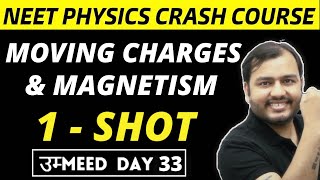 MOVING CHARGES AND MAGNETISM in One Shot  All Concepts PYQs  NEET Physics Crash Course [upl. by Atekin]