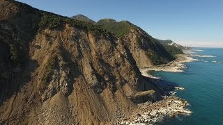 Spectacular HD DRONE FOOTAGE of KAIKOURA EARTHQUAKE DAMAGE [upl. by Fillander]