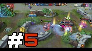 MOBILE LEGENDS WORLD BEST 5 HEROES TONIGHT Janjift Johnning [upl. by Nilorac]