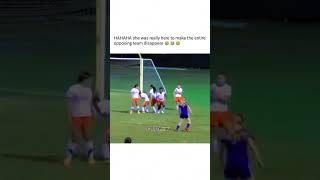 The Funniest Football Free Kick ever Women soccer funny moment 😂 [upl. by Adiaj30]