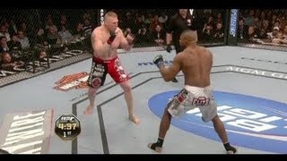 UFC 141 Brock Lesnar vs Alistair Overeem FULL FIGHT Machinima Analysis [upl. by Acyre828]