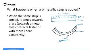 Linear Expansivity and the Bimetallic Strip Form 1 Thermal Expansions Lesson 2 of 10 [upl. by Nicolea237]