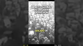 Así fue el impacto global de la Gran Depresión en 1929 shorts greatdepression 1929 [upl. by Kristan]