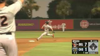 Shorebirds Grenier rips second double of game [upl. by Idna]