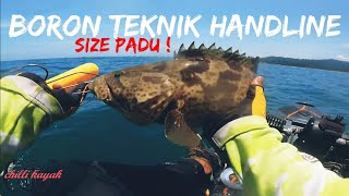 97 BORON AKHIRNYA TERCIDUK TEKNIK HANDLINE  CHILLI KAYAK VLOG [upl. by Yendirb]