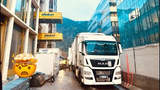 Scarico in centro a BOLZANO che durato 3 ore ⏱️😡nuovo vlog 💪🏻🚛 [upl. by Lenzi966]