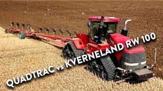 4Kᵁᴴᴰ Sept 2024 Case IH Quadtrac 450 amp Kverneland RW 100 Variomat 10 furrow plough in Wilby Suffolk [upl. by Aicelav388]