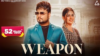 Weapon  Official Video  KD DESIROCK  Pranjal Dahiya  Komal Chaudhary  Haryanvi Song 2024 [upl. by Cordie221]