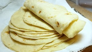 How to make Soft Flour Tortillas  Como Hacer Tortillas de Harina [upl. by Fiske]