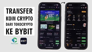 Cara Transfer Koin Crypto Dari Tokocrypto Ke Bybit [upl. by Neenahs]