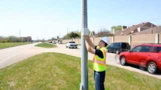 Houston Radar Armadillo Installation [upl. by Yattirb]