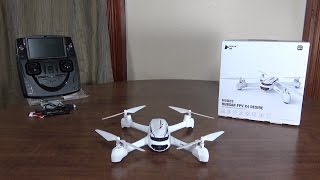 Hubsan  FPV X4 Desire H502S  Review and Flight [upl. by Kolva]