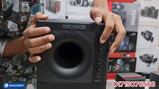 Microlab X3BT 51 Multimedia SpeakerAJAZVLOGSPEAKRE MICROLAB [upl. by Novick]