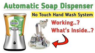 Dettol No Touch Automatic Handwash System  How it Works amp Whats Inside [upl. by Ahrat]