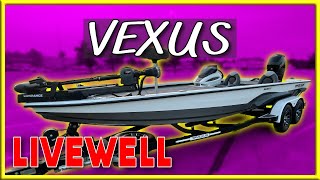 Vexus Livewell Operation  Vexus Aluminum Bass Boat [upl. by Couq]