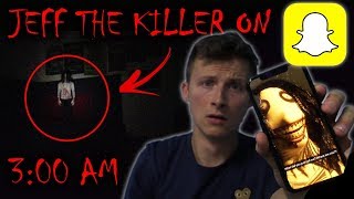 CAUGHT JEFF THE KILLER ON OUR SECURITY CAMERAS AT 3 AM HE ALMOST GOT US [upl. by Ley138]