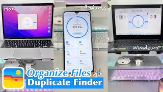 Cisdem Duplicate Finder Organize Files amp Save Disk Space for MacOS Windows amp Android ❤︎ Emmy Lou [upl. by Illom]