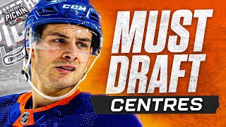 Must Draft Fantasy Hockey Centers for 202425 NHL Season  Cherry Pickin [upl. by Ebeohp]