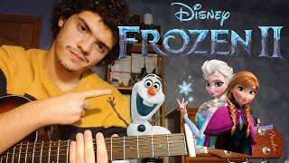 Muéstrate ⛄ FROZEN 2 TUTORIAL GUITARRA [upl. by Ludlow]