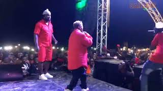 King Boss LAJ amp Orbatheh Entertains Fans at Beach Café Music Concert Freetown Sierra Leone [upl. by Einapets]